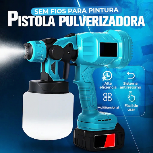 Pistola de pintura: Pulverizador de tinta elétrico de 500 W⚡